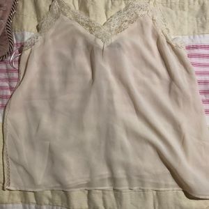 Zara sheer cami